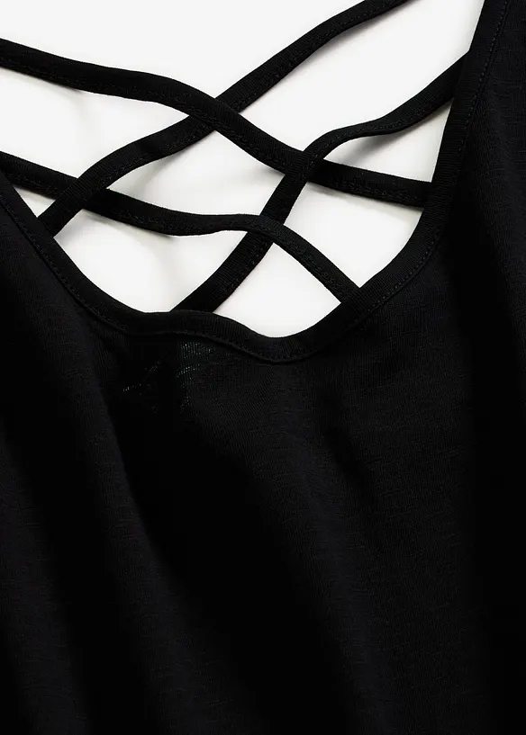 Jerseylinne i bomull, bonprix