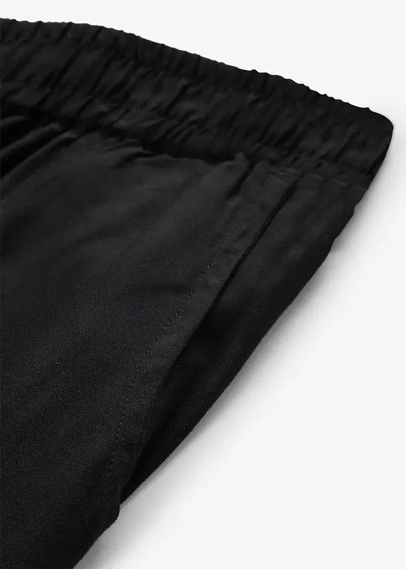 3/4-viskosbyxa med bekv&auml;m res&aring;rmidja, bonprix