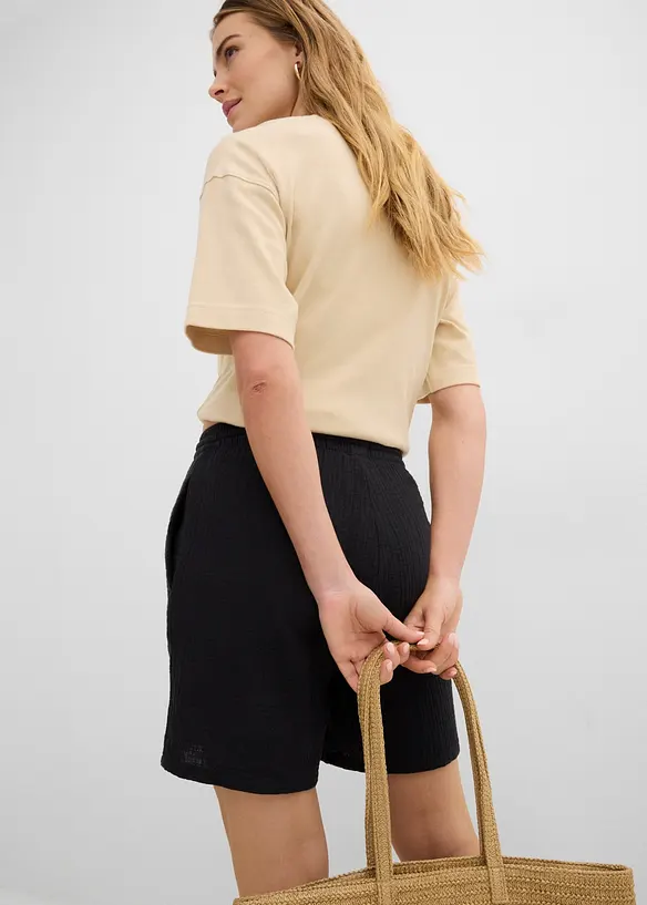 Shorts av muslin, bonprix