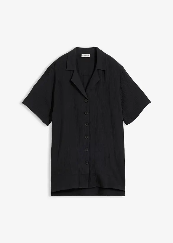 Skjortblus av muslin, bonprix