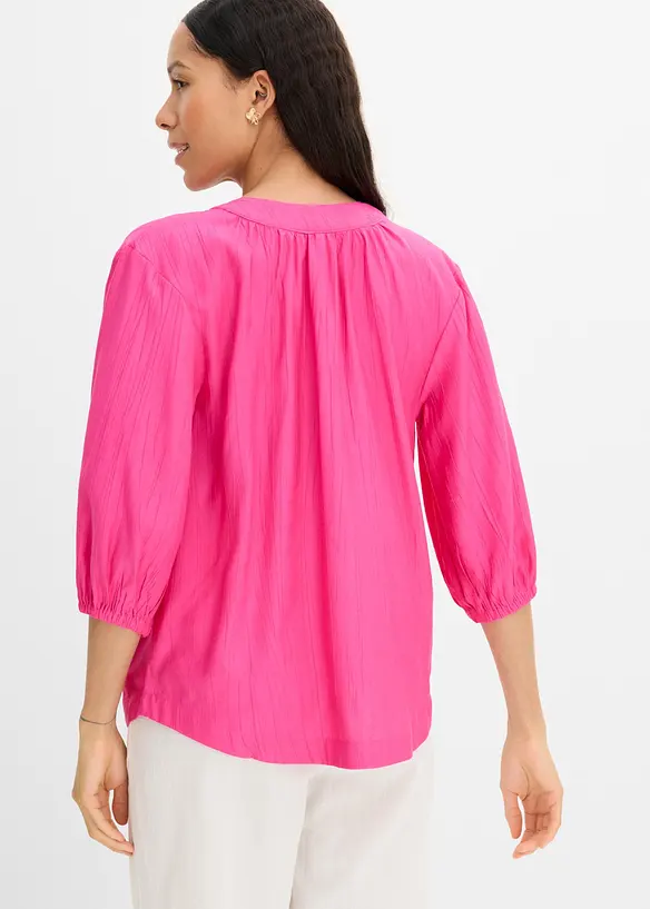 Oversizeblus av mjuk viskosmix, bonprix