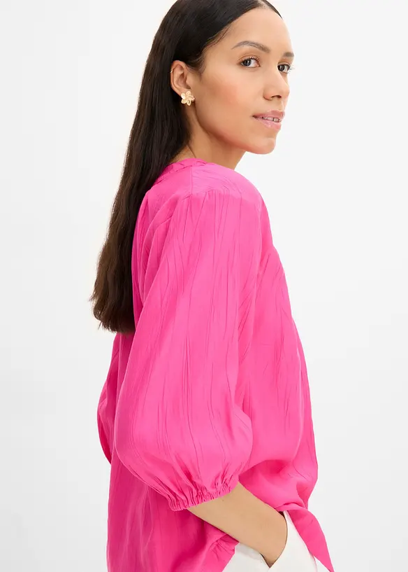 Oversizeblus av mjuk viskosmix, bonprix
