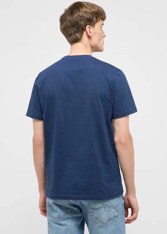 Austin T-shirt i ekologisk bomull fr&aring;n Mustang, Mustang Jeans