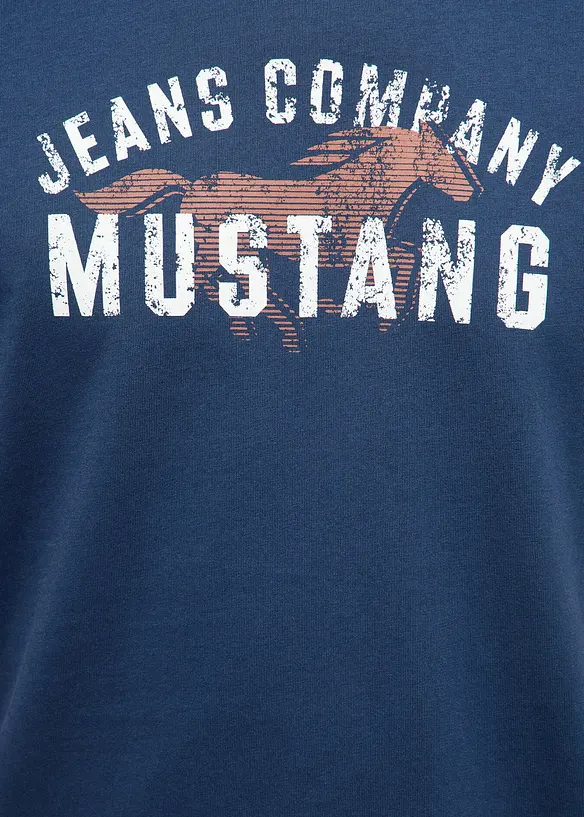 Austin T-shirt i ekologisk bomull fr&aring;n Mustang, Mustang Jeans