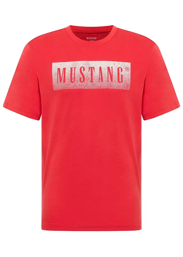 Austin T-shirt i ekologisk bomull fr&aring;n Mustang, Mustang Jeans