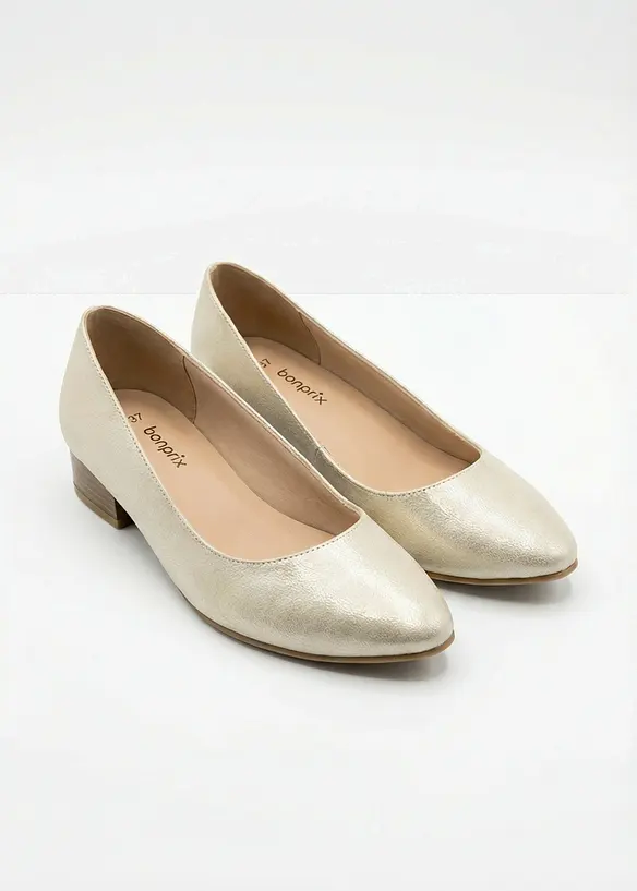Pumps med blockklack, bonprix