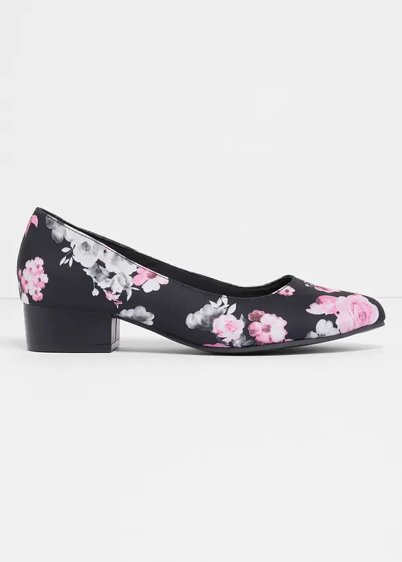 Pumps med blockklack, bonprix