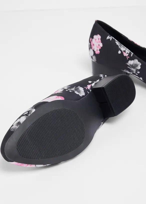 Pumps med blockklack, bonprix