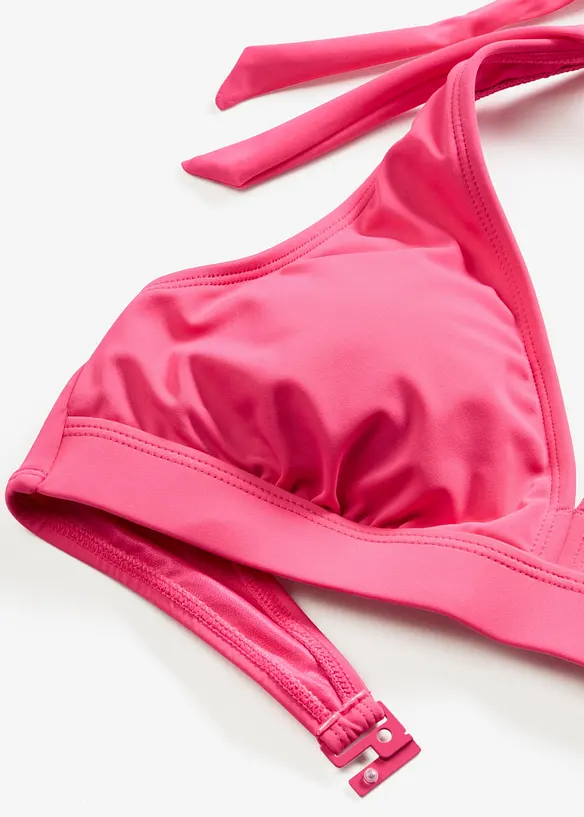 Halterneckbikini&ouml;verdel med V-ringning, bonprix