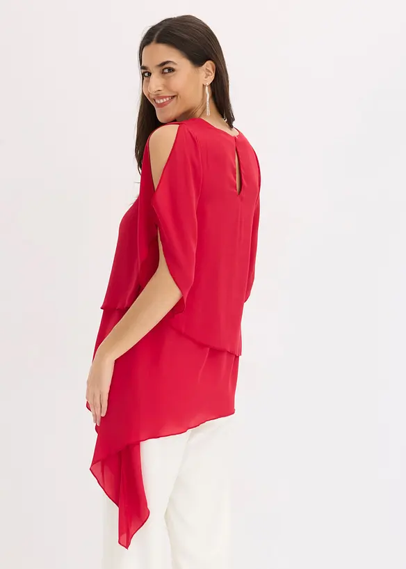 L&aring;ng blus i lager p&aring; lager-stil, bonprix