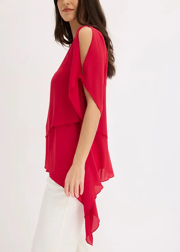 L&aring;ng blus i lager p&aring; lager-stil, bonprix