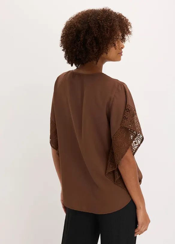 Blustunika med applikationer, bonprix