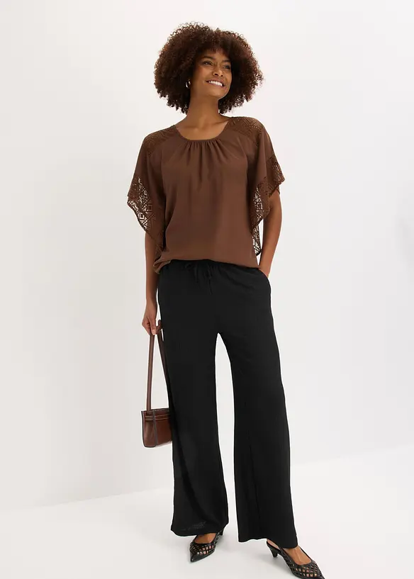 Blustunika med applikationer, bonprix