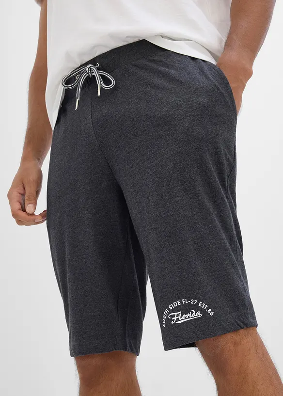 Jerseyshorts med ekologisk bomull, bonprix