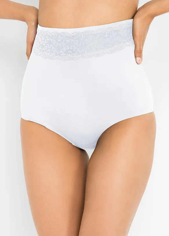 Trosa med l&auml;tt formande effekt (2-pack), bonprix