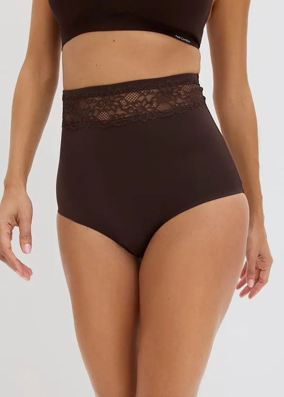 Trosa med l&auml;tt formande effekt (2-pack), bonprix