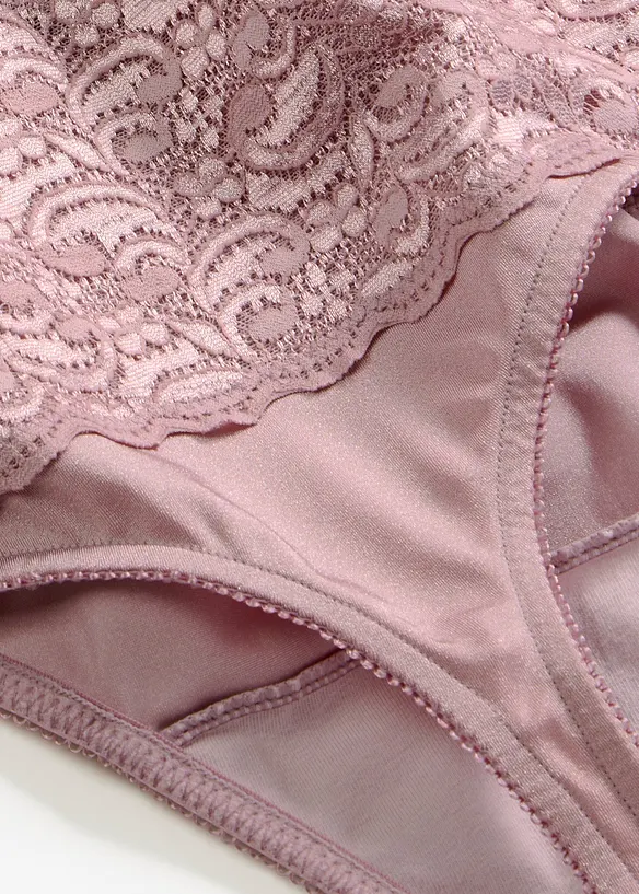 Stringtrosa med medelh&ouml;g formande effekt (2-pack), bonprix