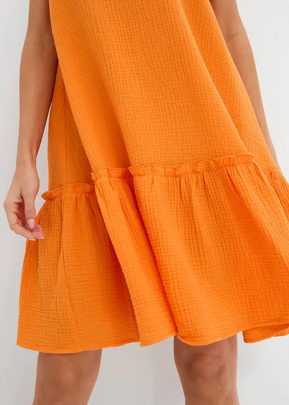 Muslinkl&auml;nning med smala axelband, bonprix