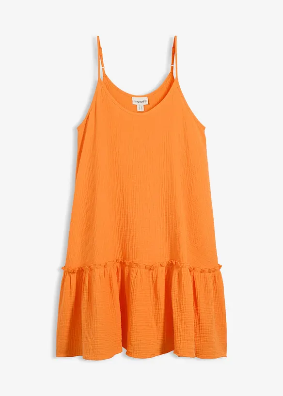 Muslinkl&auml;nning med smala axelband, bonprix