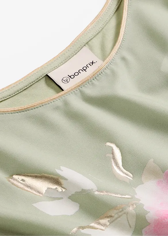 Topp med v&auml;vd inf&auml;llning, bonprix