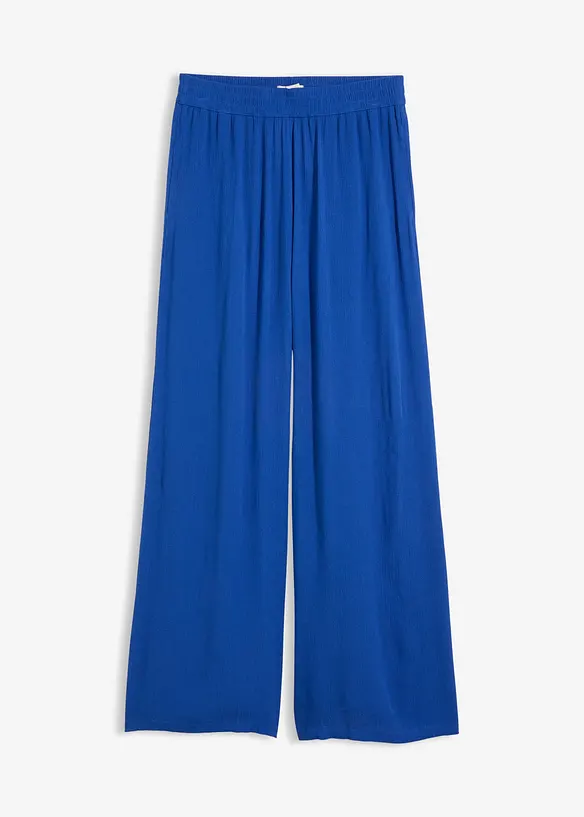 Byxa i dra p&aring;-modell av viskos med mjukt fall, bonprix