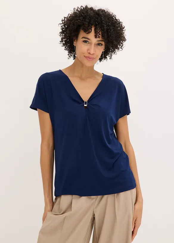 Topp med dekorativ ring, bonprix