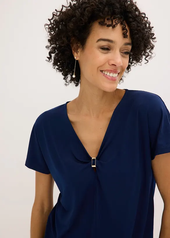 Topp med dekorativ ring, bonprix