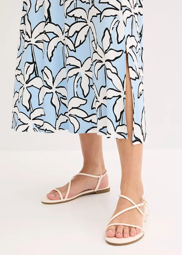 Maxikl&auml;nning med spetsinf&auml;llning, bonprix