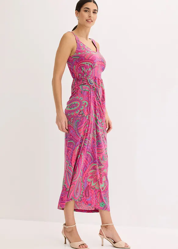 Maxikl&auml;nning med dekorativa smyckestenar, bonprix