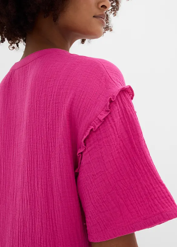 Midikl&auml;nning av mjuk muslin, bonprix