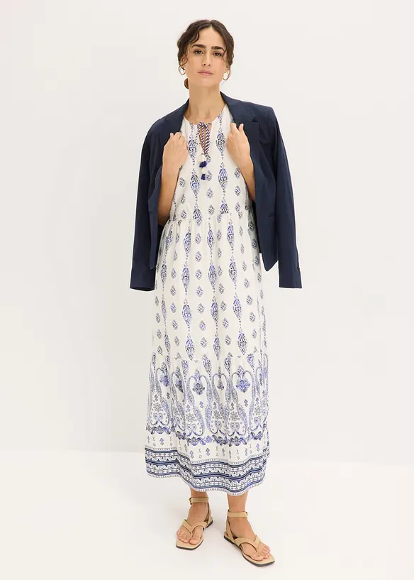 Maxikl&auml;nning i f&ouml;ljsam viskos, bonprix