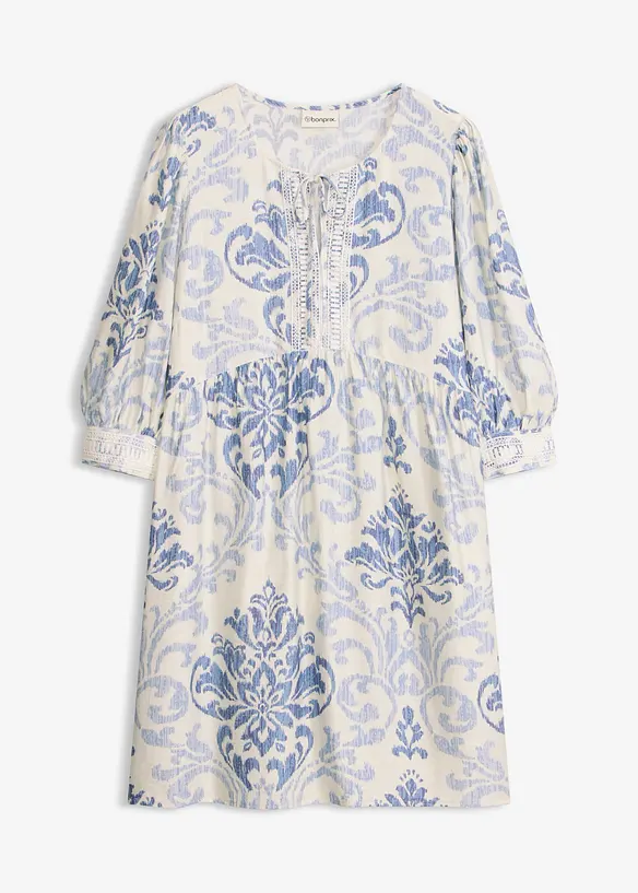 Minikl&auml;nning i viskosmix, bonprix