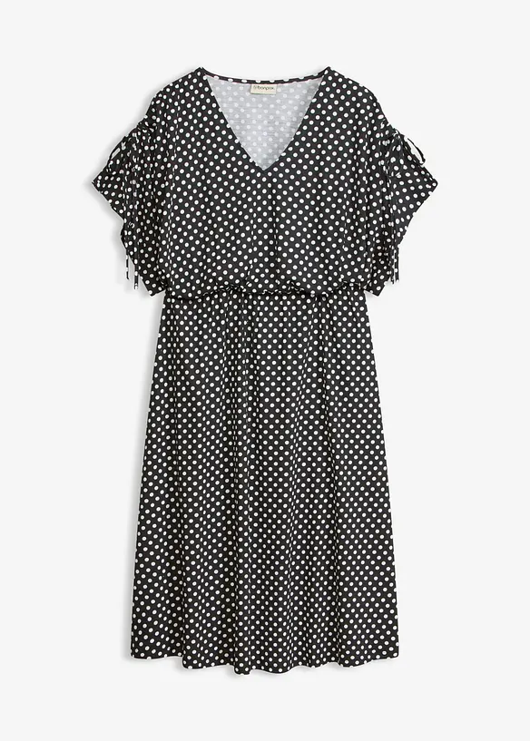 Jerseykl&auml;nning av mjuk modalmix, bonprix