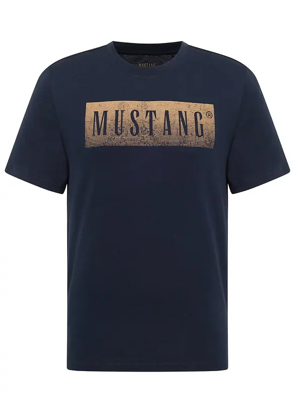 Austin T-shirt i ekologisk bomull fr&aring;n Mustang, Mustang Jeans