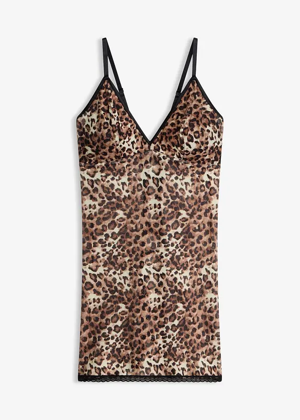 Meshkl&auml;nning med leopardm&ouml;nster, bonprix