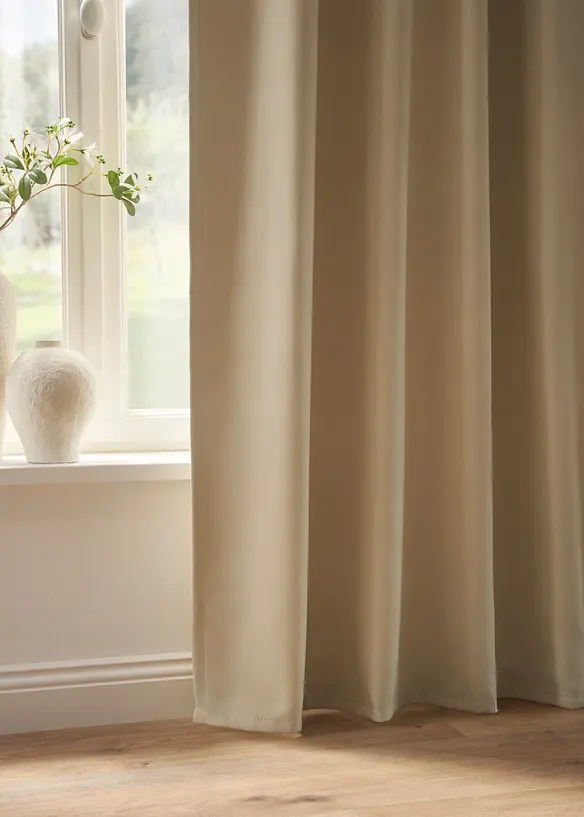 M&ouml;rkl&auml;ggande gardin, finns i flera storlekar (1 styck), bonprix