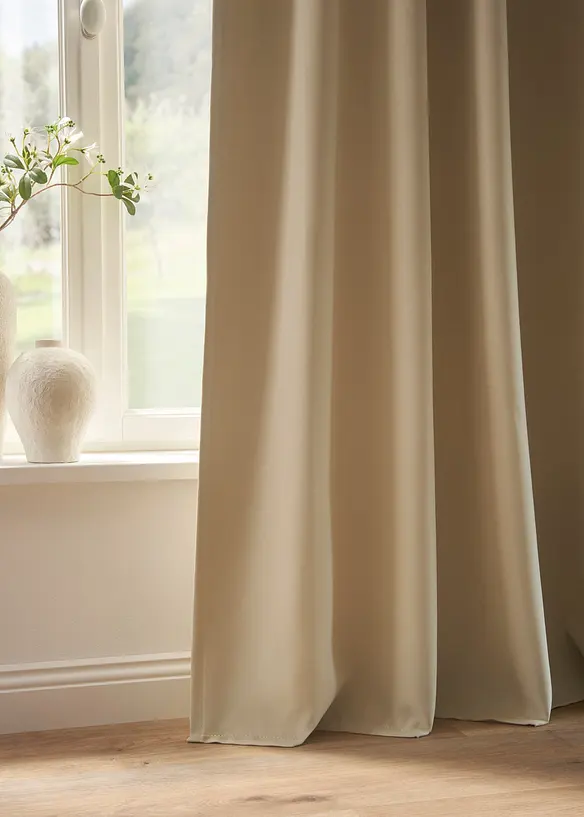 M&ouml;rkl&auml;ggande gardin, finns i flera storlekar (1 styck), bonprix