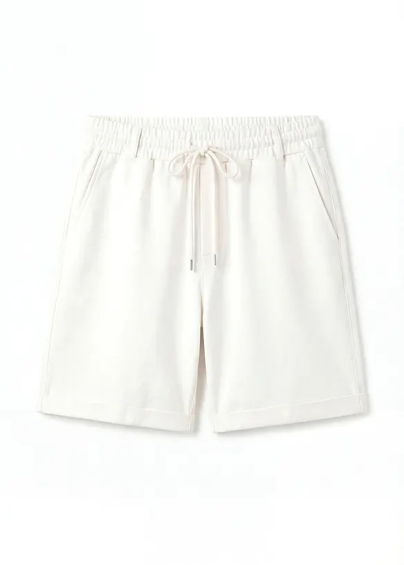Sweatshirtshorts av ekologisk bomull, bonprix