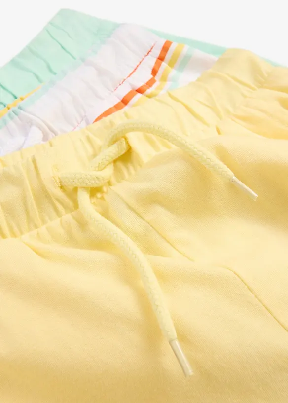 Jerseyshorts i ekologisk bomull (3-pack), bonprix