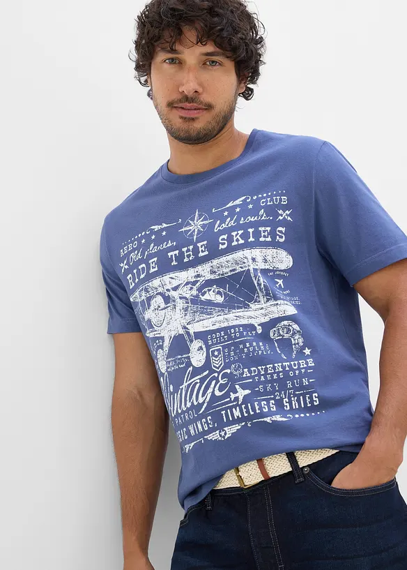 T-shirt i ekologisk bomull, bonprix