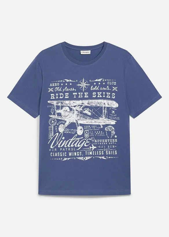 T-shirt i ekologisk bomull, bonprix