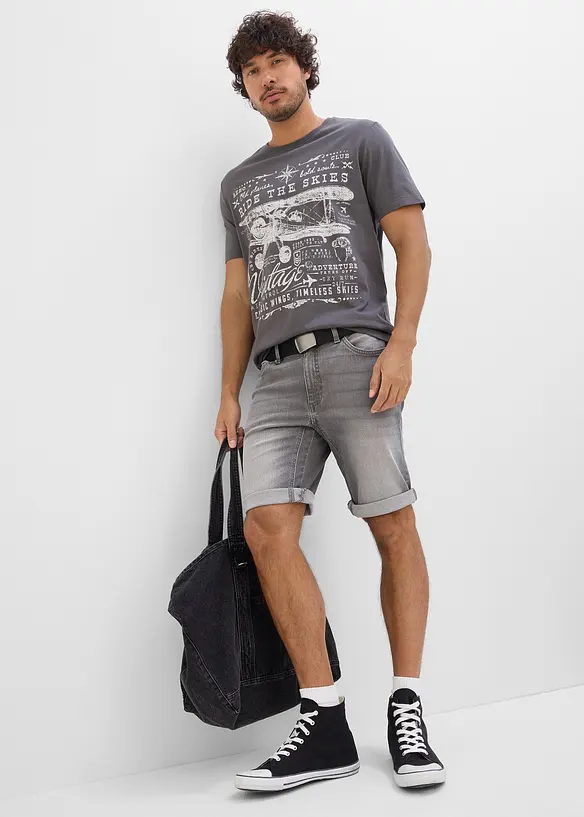 T-shirt i ekologisk bomull, bonprix
