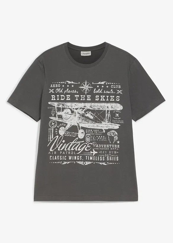 T-shirt i ekologisk bomull, bonprix