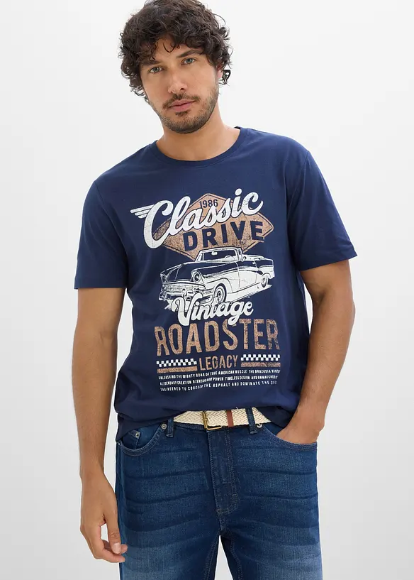T-shirt i ekologisk bomull, bonprix