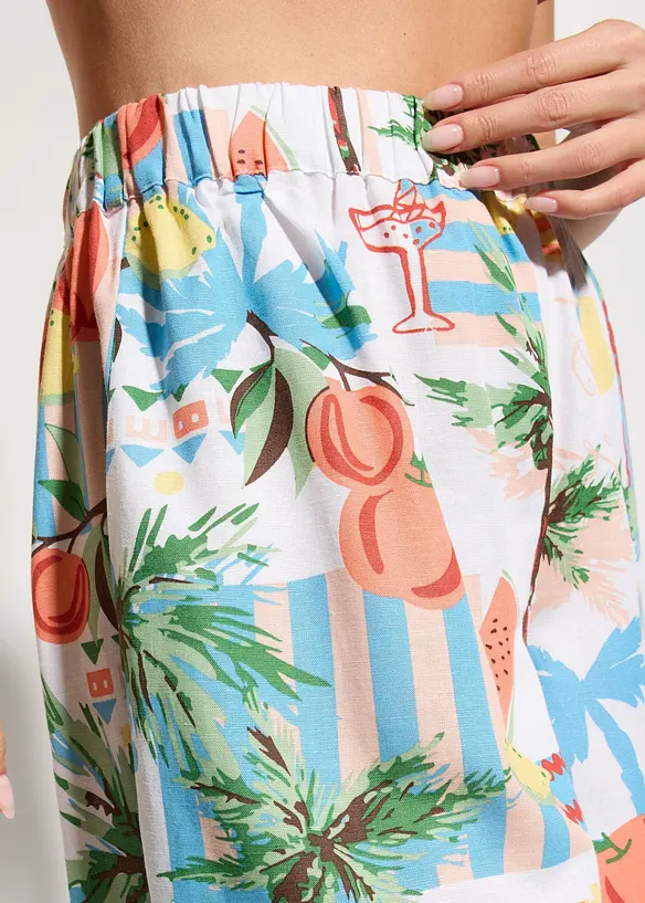 Strandshorts av mjuk viskosmix, bonprix