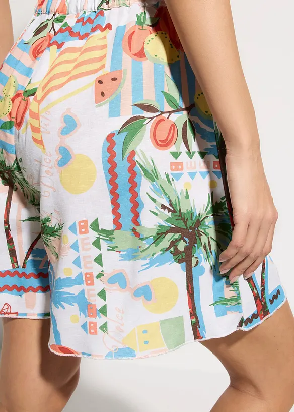 Strandshorts av mjuk viskosmix, bonprix
