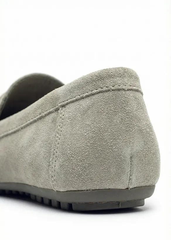 Loafers av mocka, bonprix