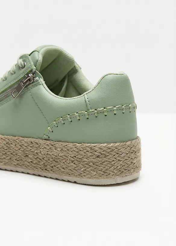 Sneakers med dragkedja, bonprix
