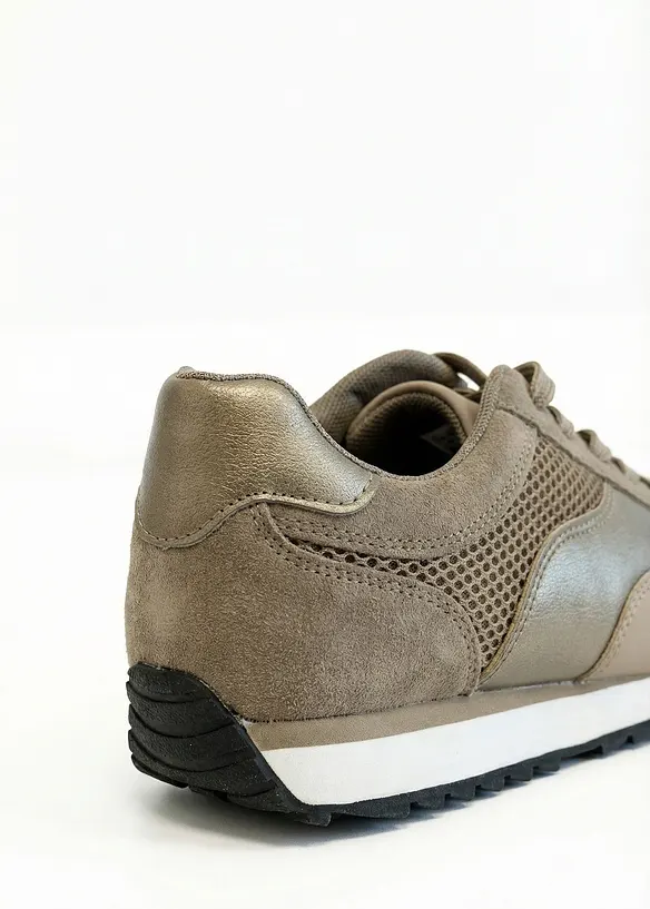 Sneakers med meshinf&auml;llning, bonprix