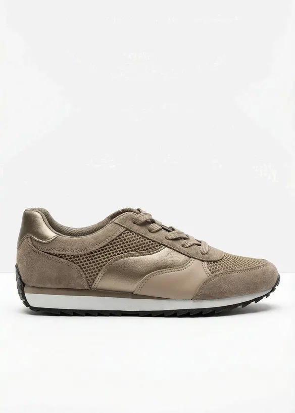 Sneakers med meshinf&auml;llning, bonprix